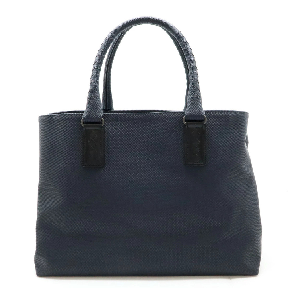 BOTTEGA VENETA Marco Polo Tote Bag Shoulder Dark Navy Blue Black